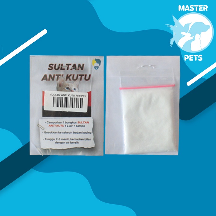 Obat Kutu Kucing Serbuk Sultan Anti Kutu Bubuk