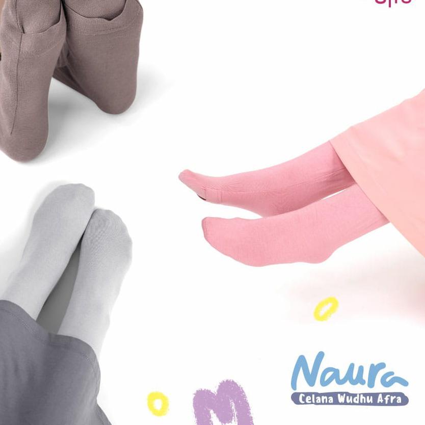 ♩ Celana Legging Wudhu Big Size Naura - Jilbab Afra ( Jilbab Arfa ) Celana Dalaman Gamis Bahan Kaos 