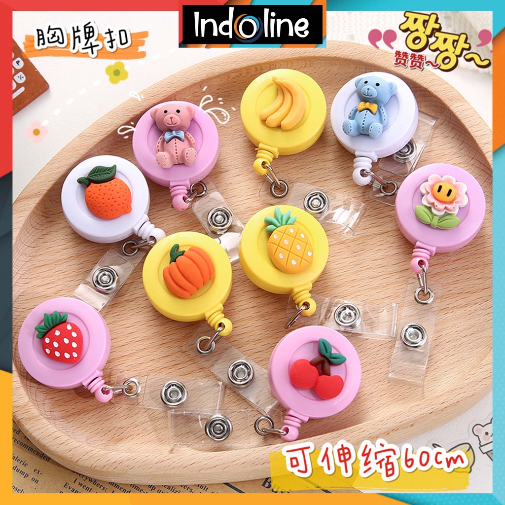 

Tali ID Card Gantungan ID Card Yoyo Hang Tag Name Lanyard Karakter Import COD 690