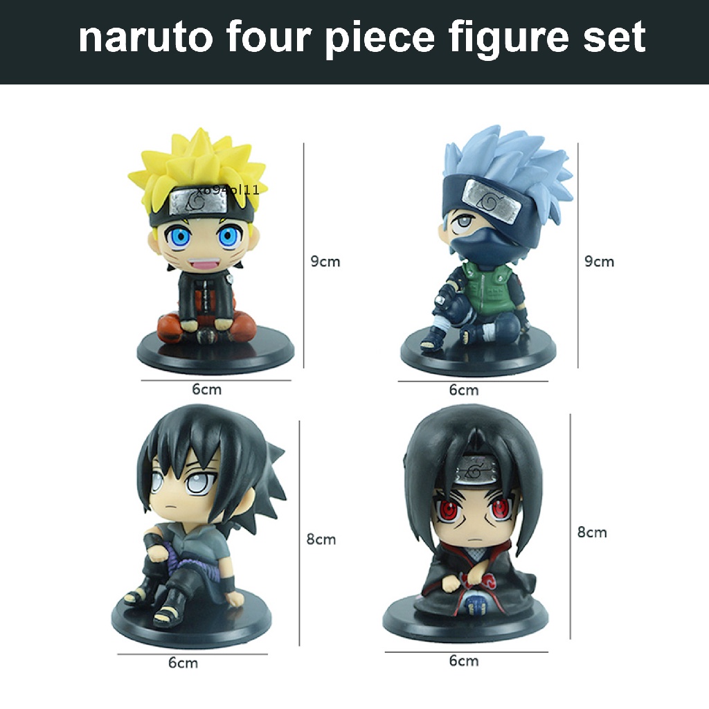 Xo Uzumaki figure set anime action figure Patung Kartun Dekorasi Pesta Hadiah OL