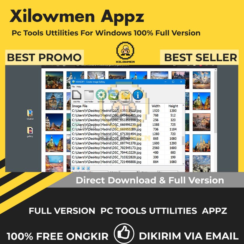 [Full Version] VovSoft Create Image Gallery Pro PC Tools Software Utilities Lifetime Win OS