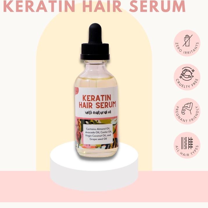 ➧ KERATIN HAIR OIL SERUM by Morrin ✈