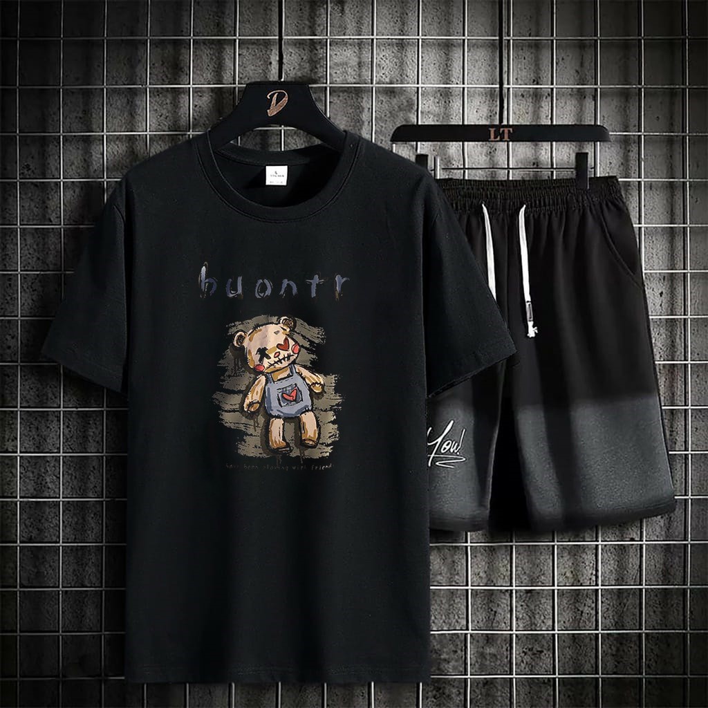 COD/AN/ STELAN KEREN OUTFIT DISTRO M|L,XL ATASAN DAN CELANA KEREN SET BT128