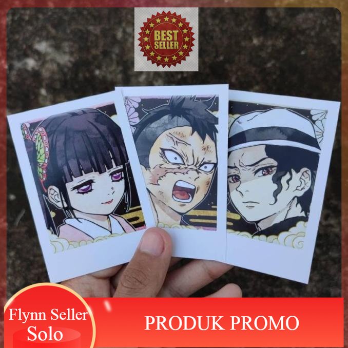 Polaroid Anime Kimetsu no Yaiba (Demon Slayer) Kode B