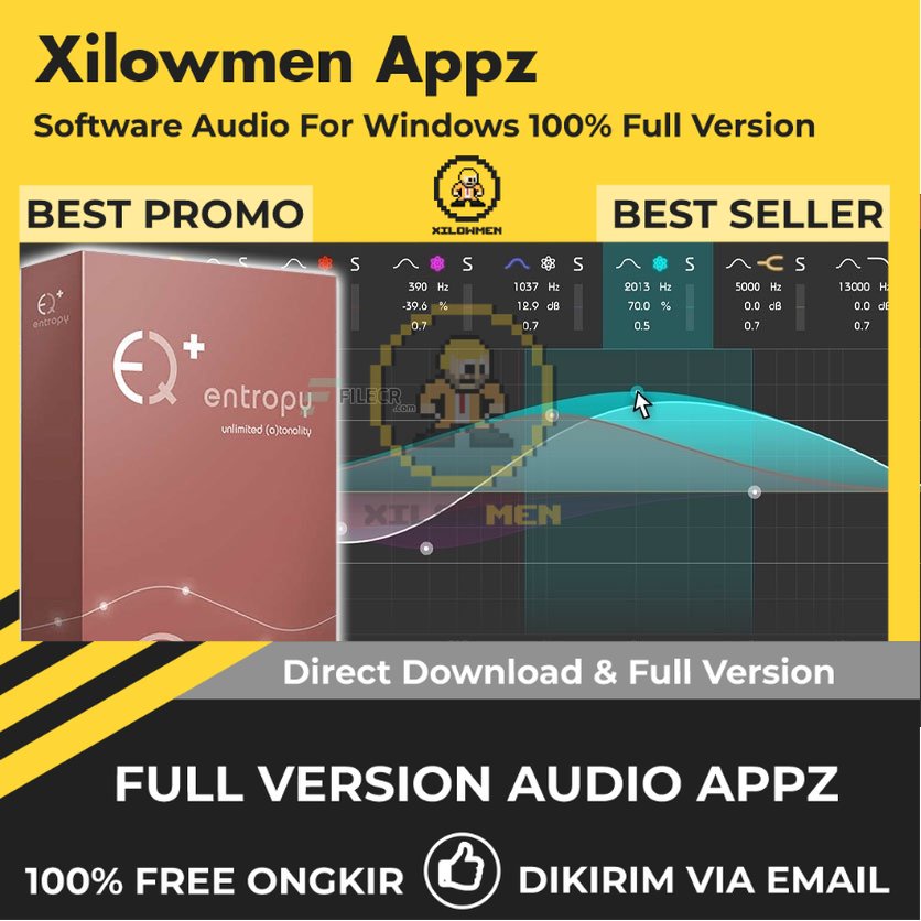 [Full Version] Sonible EntropyEQ Pro Lifetime Audio Software WIN OS