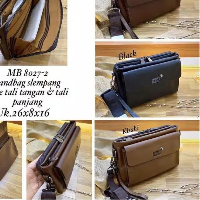 ➴ Tas Selempang Mont*Blanc 8027 Import ✽