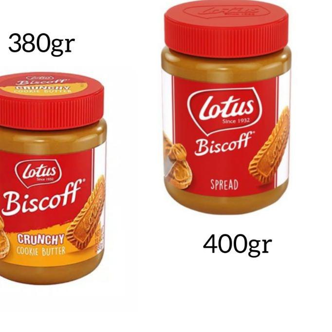 

✬ LOTUS Biscoff Crunchy 380gr, Biscoff spread 400gr ♂