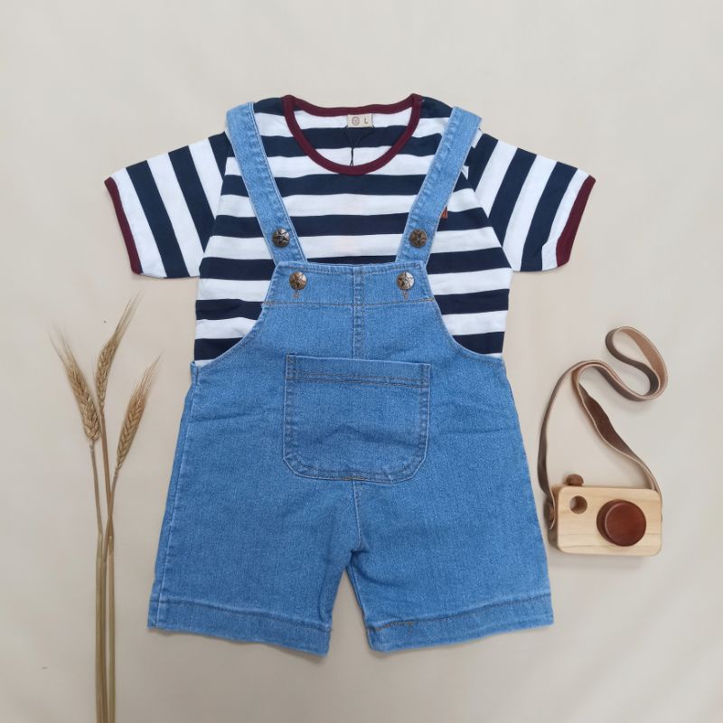 (TANPA KAOS) OVERALL JUMPER JEANS ANAK TANPA KAOS MURAH BAGUS BRANDED