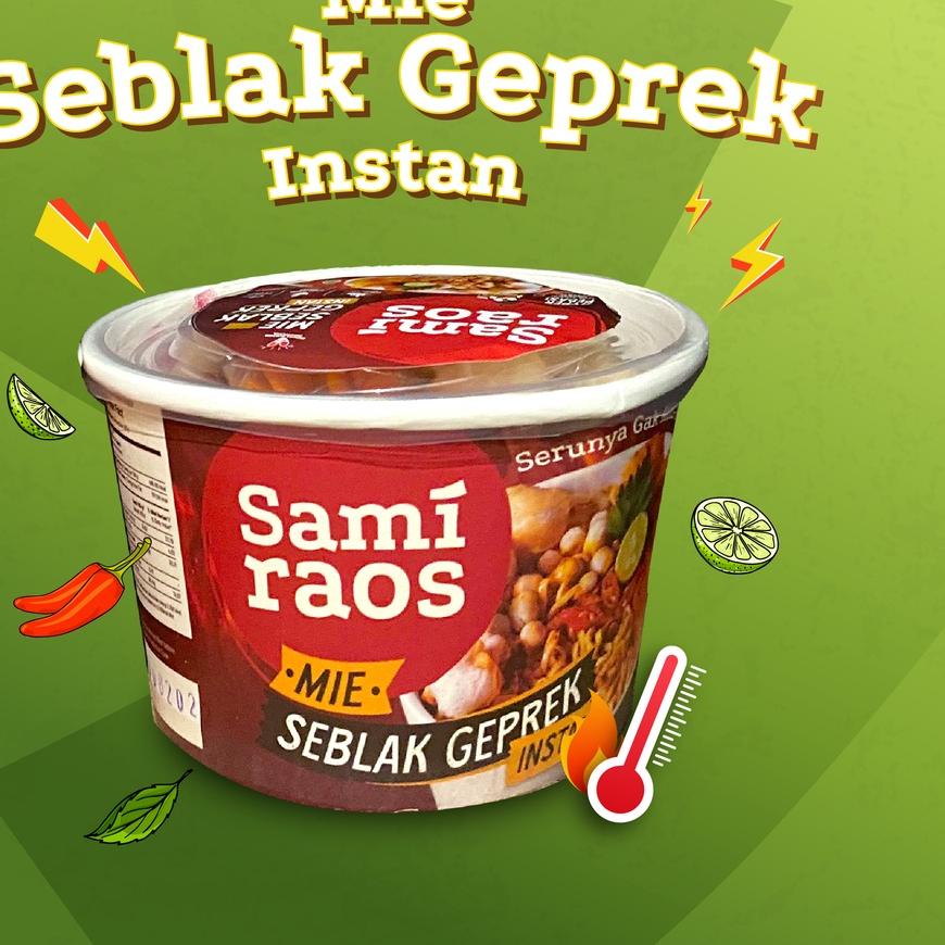 

12.12 SALE Samiraos - Seblak Mie Geprek !!