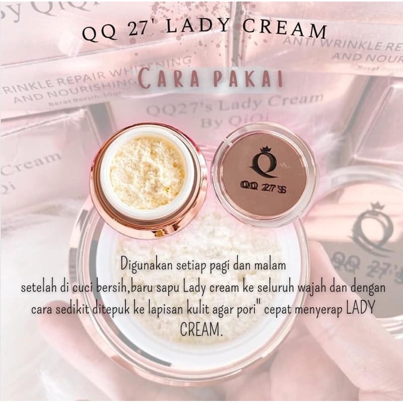 QQ 27'S LADY CREAM 30GR