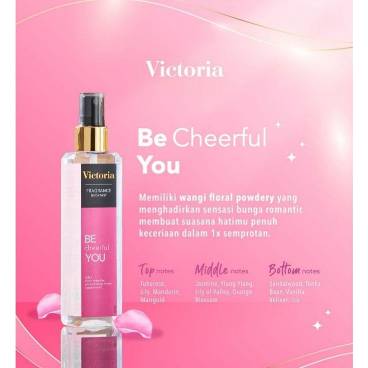 Victoria fragrance body mist 100ml