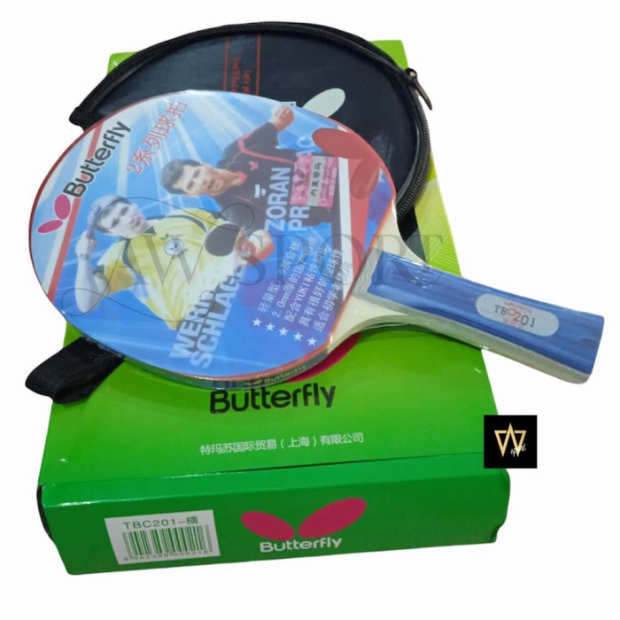 @@@@] Bet Pingpong BUTTERFLY TBC 201 / Bet Bat Tenis Meja