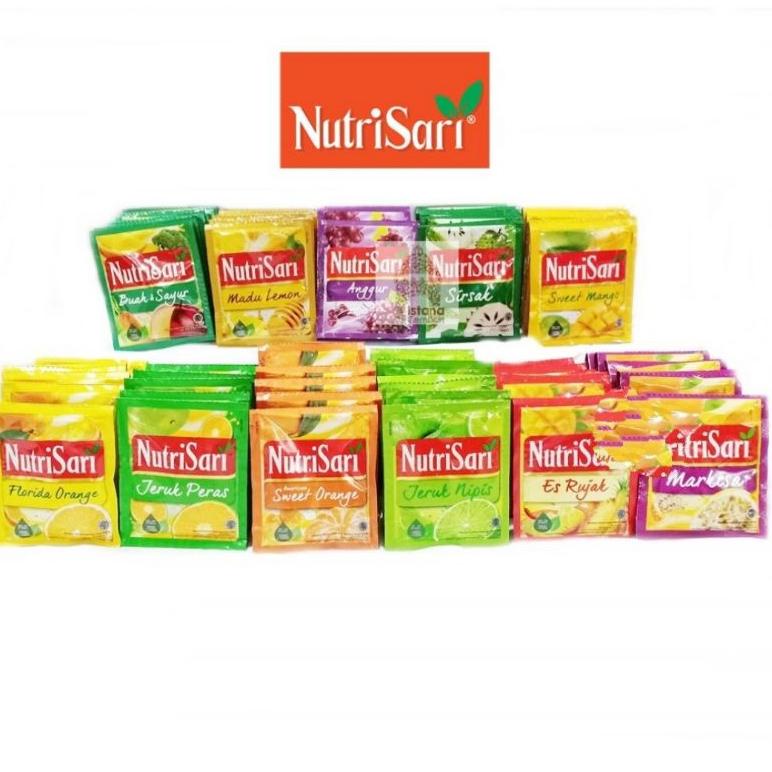 

Terbaruϟday Nutrisari All Varian 1 renceng ( isi 10 )