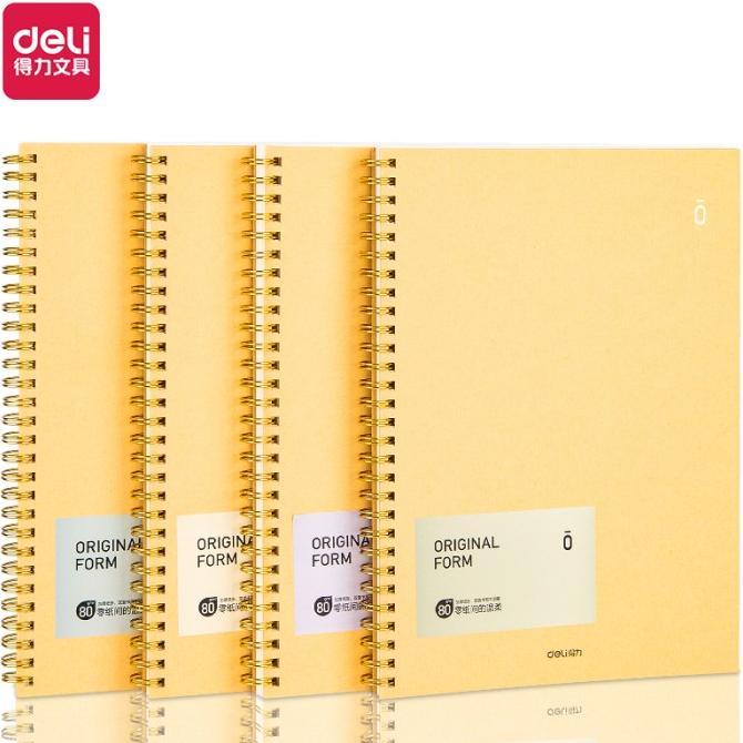 

Deli Loose Leaf Notebook/ Buku Tulis Spiral A5/B5 80Sheets GLX580 PROMO