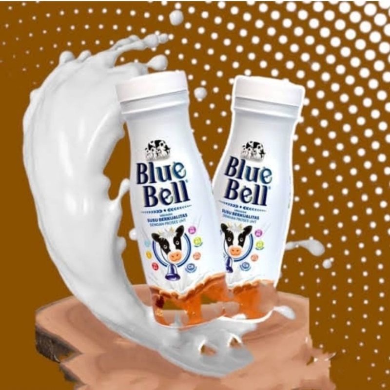 

[1 botol] Susu UHT Blue Bell 200 ml