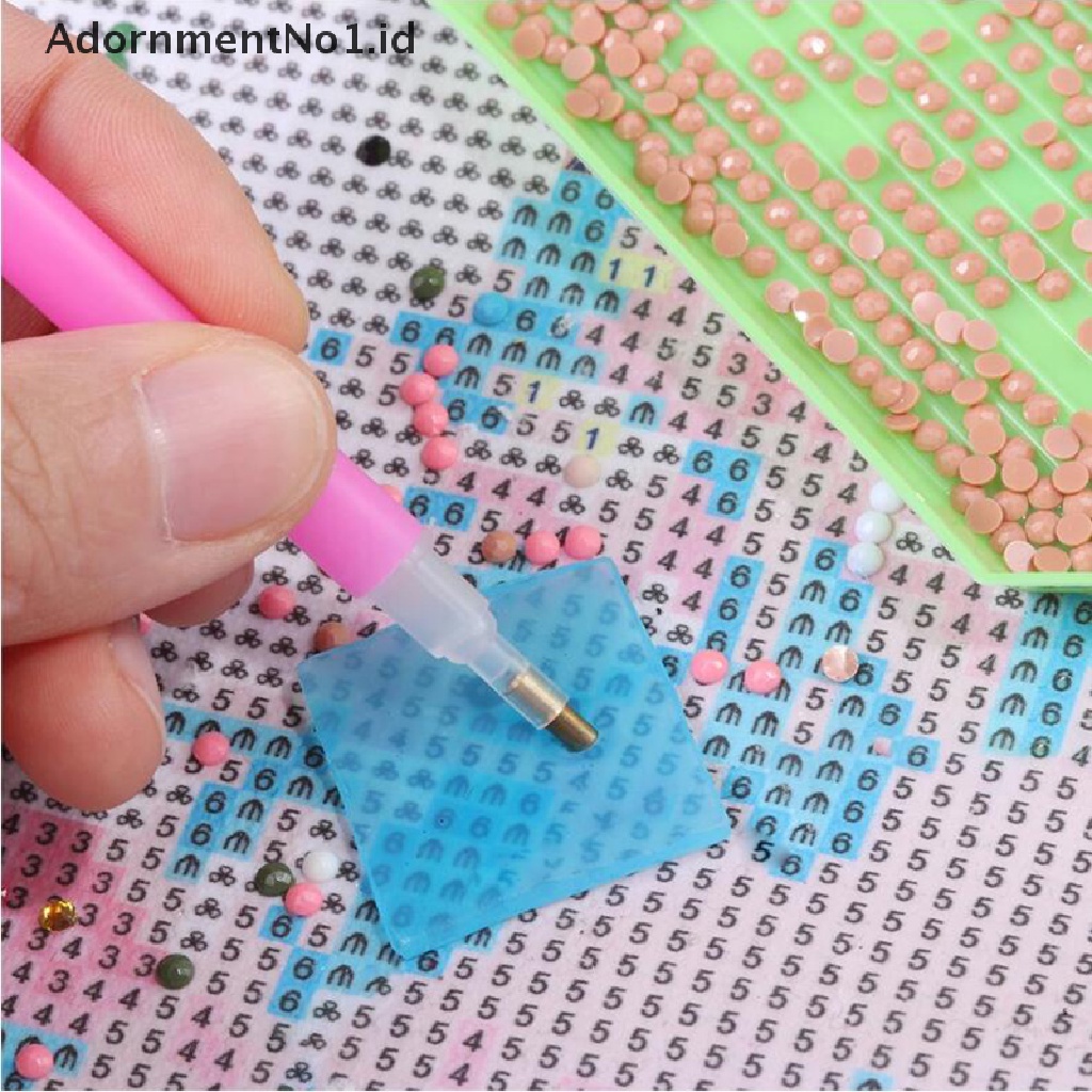 [AdornmentNo1] 6pcs 5D Diamond Paing Clay Bor Lumpur DIY Dotg Paing Lem Alat Seni [ID]