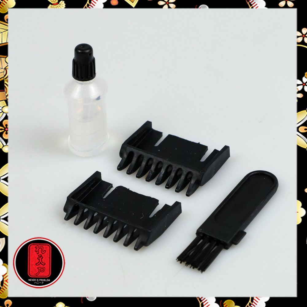 Taffware Alat Cukur Elektrik Hair Trimmer Shaver - KM-666 - Black