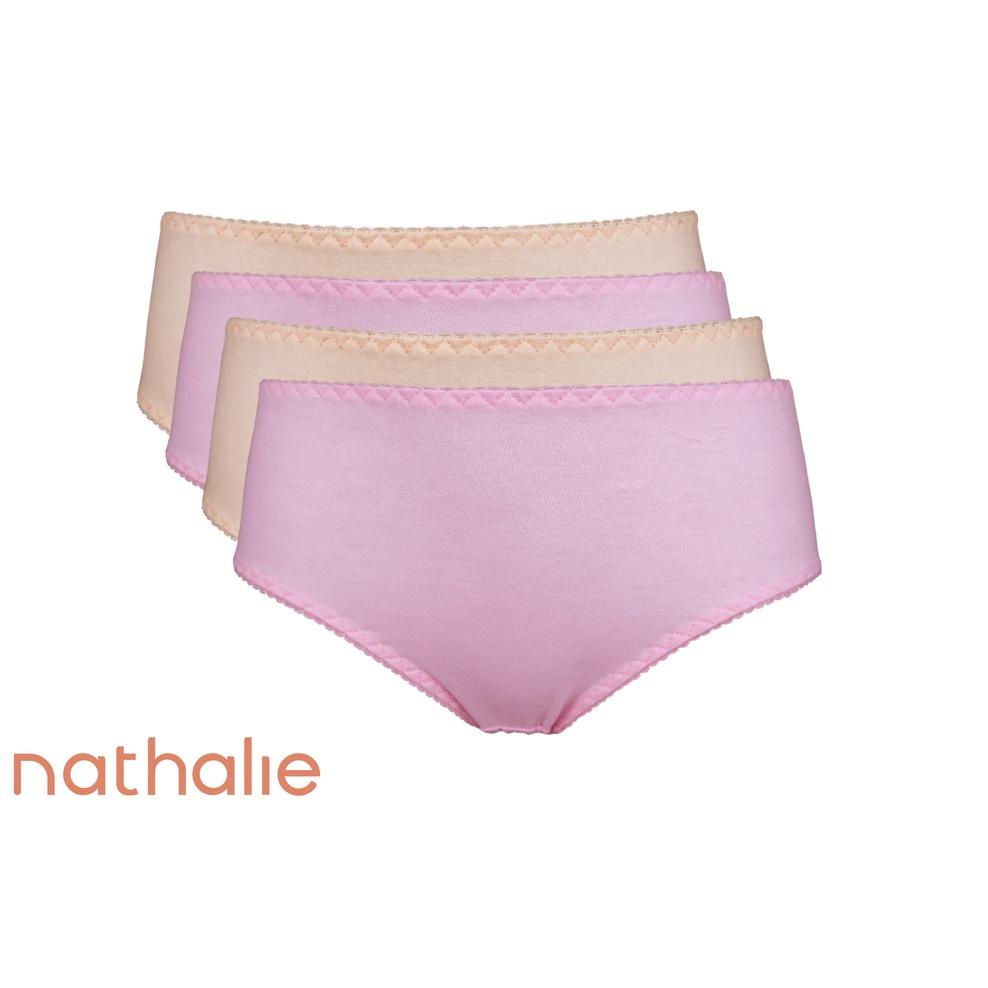 STOK TERBARU Nathalie Celana Dalam Wanita Midi Nathalie Underwear 4Pcs NT 07