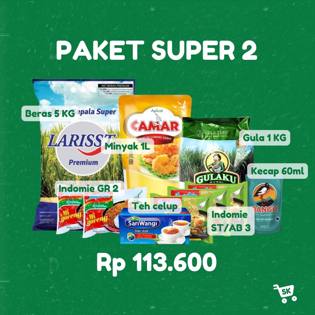 

PAKET SEMBAKO - PAKET SUPER 2