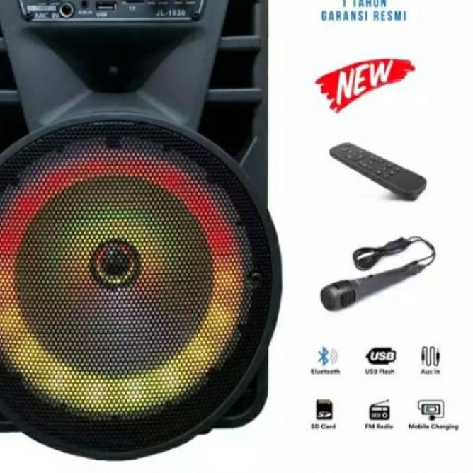 ☝ SPEAKER KARAOKE BLUETOOTH ST-5002 BONUS MIC ➥