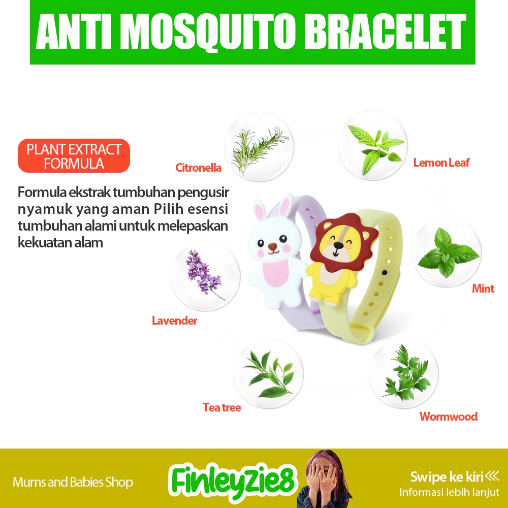 Gelang anak anti nyamuk gelang Cartoon Animal Anti-Mosquito / Gelang Jam Anti Nyamuk Gelang Anti Nyamuk Anak-Anak / Mosquito Repellent Bracellet / Gelang Anti Nyamuk / Gelang Anti Nyamuk Bayi / Gelang Anti Nyamuk Anak / Mosquito Repellent Baby / Gelang