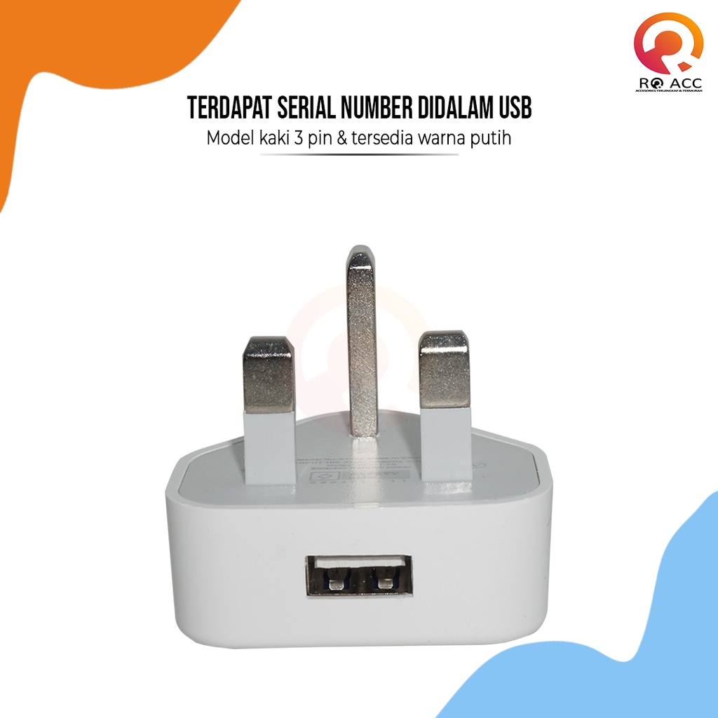 [RO ACC]BATOK / HEAD ADAPTER CHARGER KAKI 3 ORIGINAL 99%  4 5 6 7 8