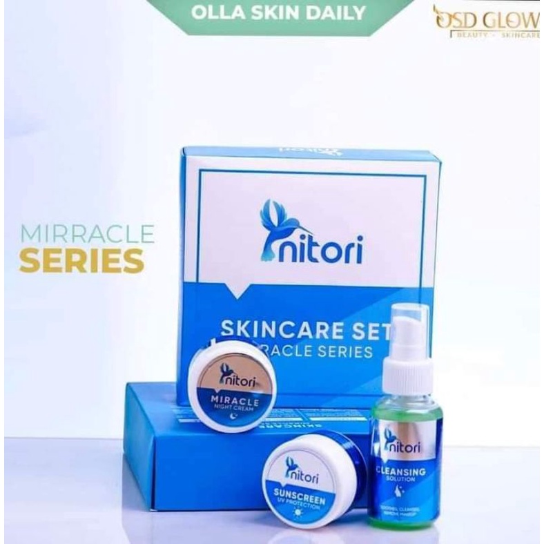 NITORI BY OLLA SKIN DAILY / SKINCARE PEMULA / SKINCARE PERPINDAHAN DARI CREAM LAIN