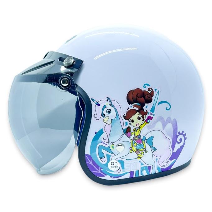 Helm Anak WTO Semi Retro - Nelia