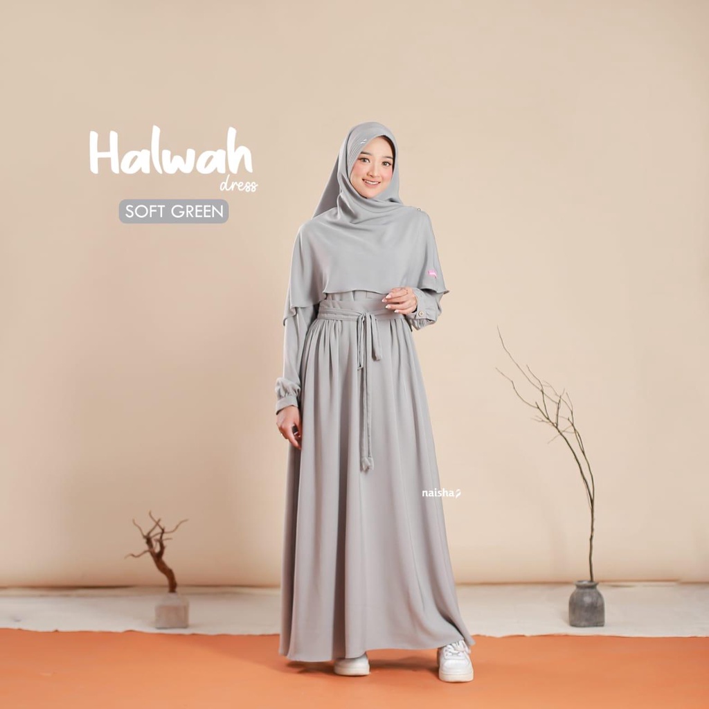 Naisha HIjrah - Halwah Dress - Gamis Cantik
