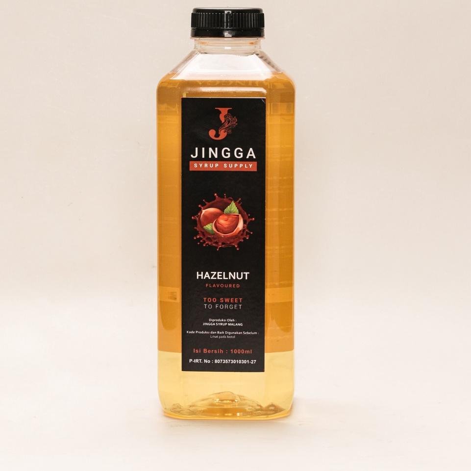 

E31 JINGGA Hazelnut Syrup 1000 ml - Sirup Hazelnut Untuk Kopi Latte Chocolate Milkshake BEST RATING ㊧