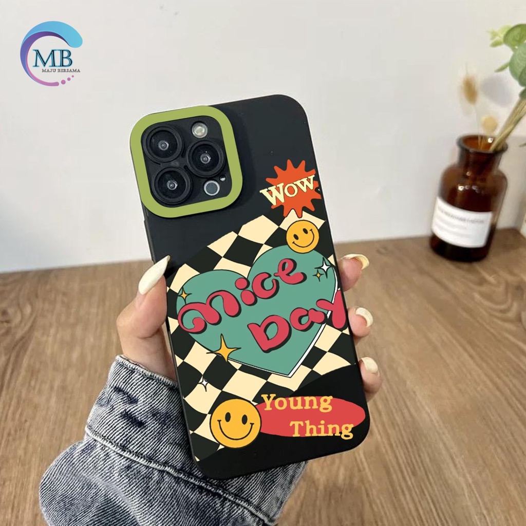 SS138 SOFTCASE COUPLE SMILE CATUR LOVE FOR IPHONE 6 7 8 6+ 7+ 8+ X XS XR XS MAX 11 PRO MAX MB4312