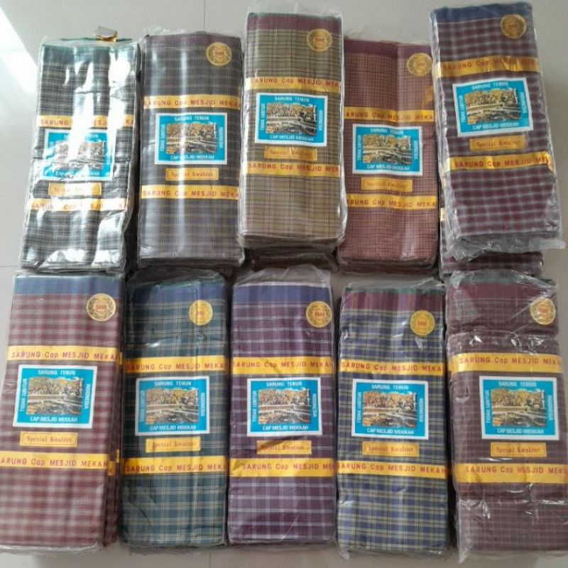SARUNG TENUN CAP MESJID MEKKAH 5000 JADUL