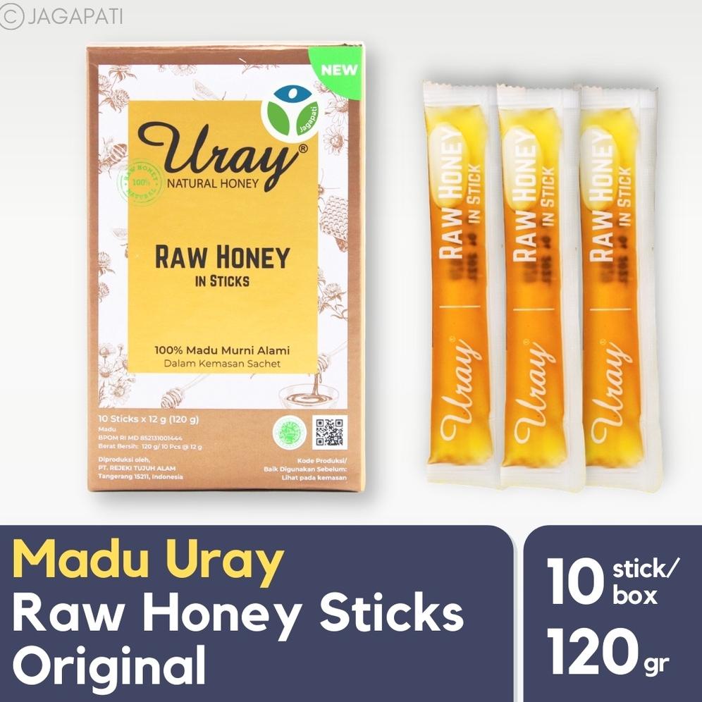 

☛ Rebut promo Madu Uray Honey Stick Sachet - Original - Madu Murni - Madu Hutan - Madu Asli Organik - Jagapati Terbaik
