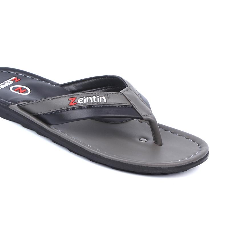 ✪ Zeintin - Sandal Pria Zeintin Bahan Kulit Sintetis Fashion Pria Sendal Pria Jepit Zeintin KK ✭