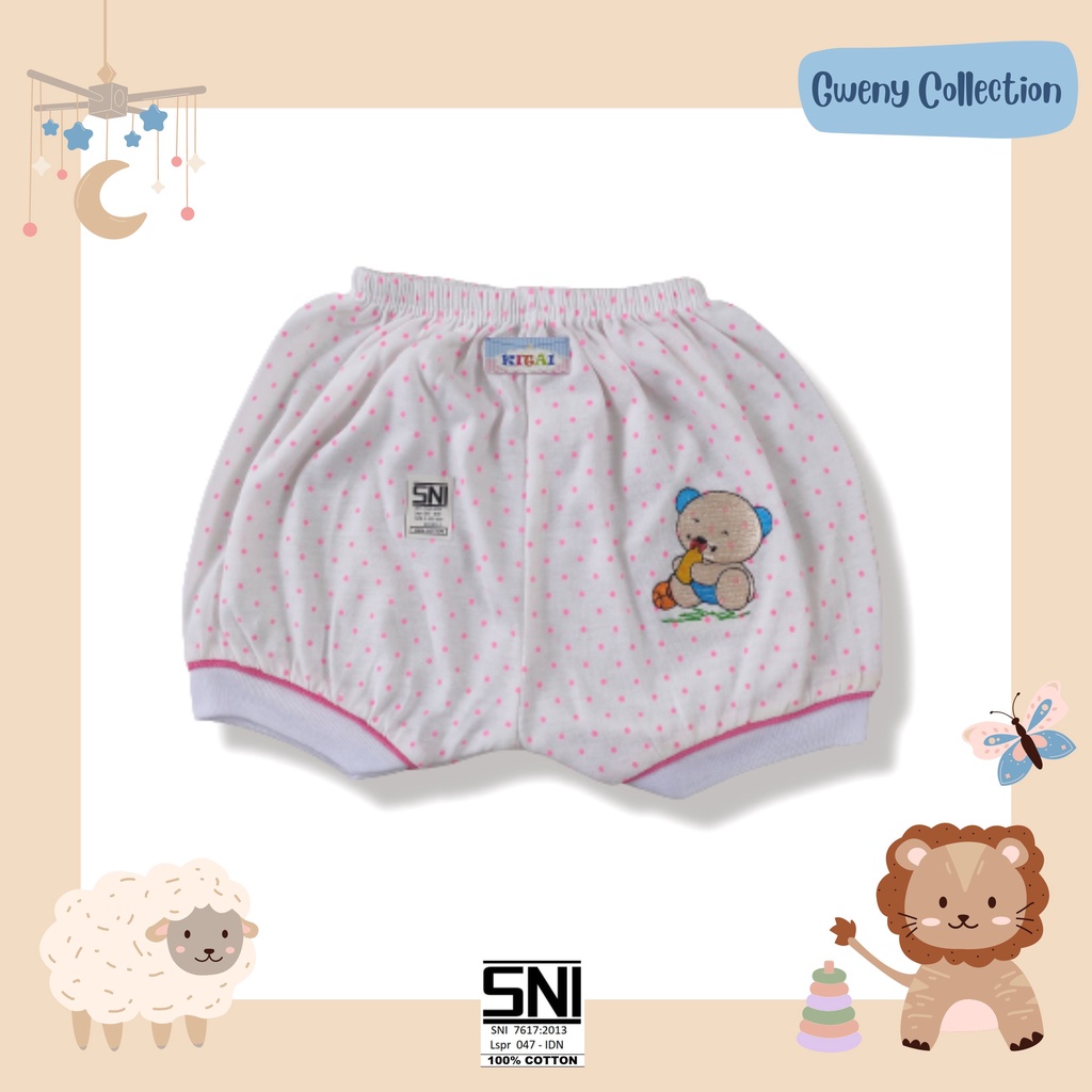 CELANA PENDEK BAYI NEWBORN CELANA PENDEK BAYI &amp; ANAK UNISEX MOTIF POLKA (507)