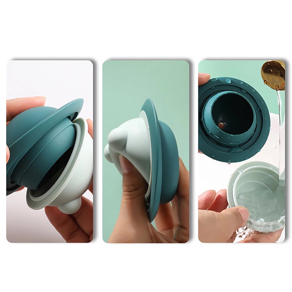Cetakan Es Batu Bulat Silicone Bentuk UFO