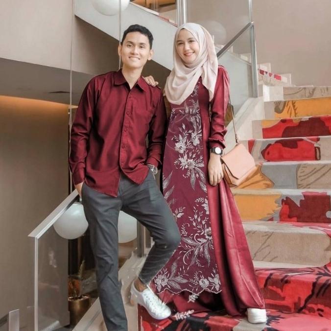 BAJU COUPLE LEBARAN MUSLIM BAJU KONDANGAN PRIA DAN WANITA ERDOGANZA T64654UY