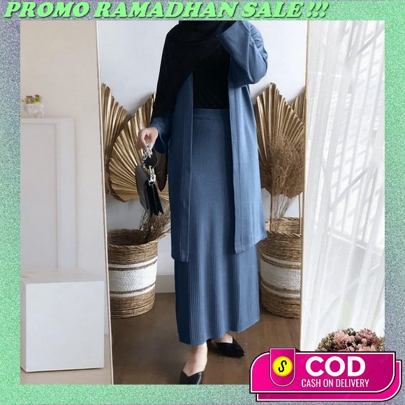 Stelan Celan Atasan Fromal Simple / Blouse Pants Set Cewek Kekinian / Set Celana Baju / Set Hijab Te