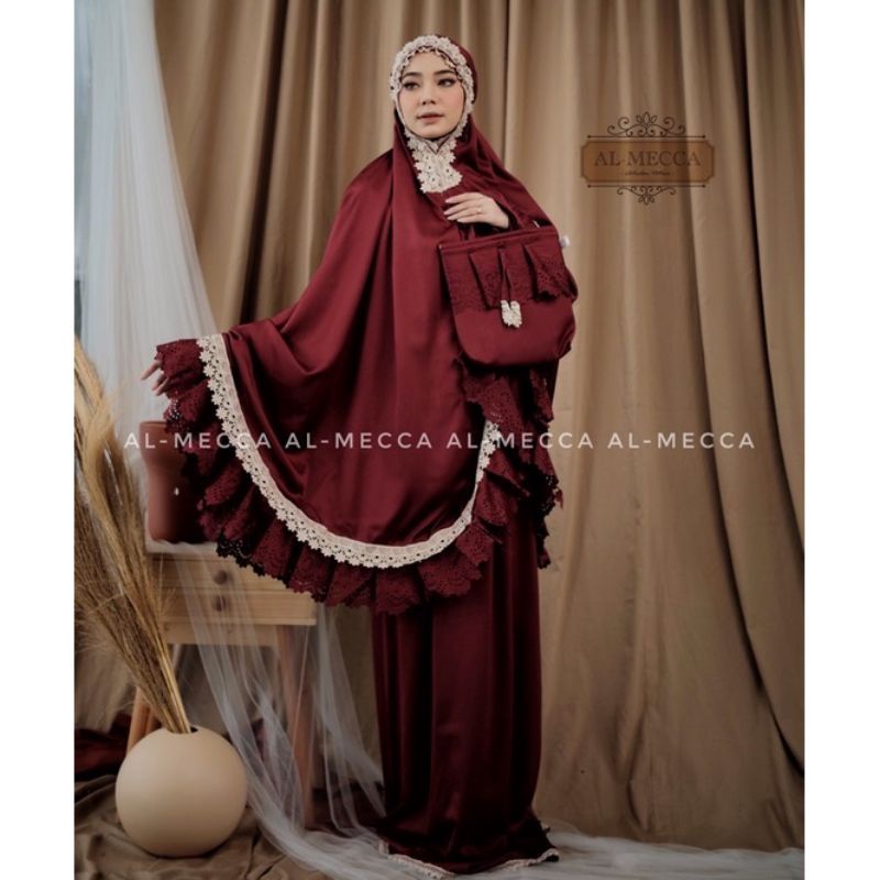 Mukena Al-mecca/mukena terbaru dan kekinian