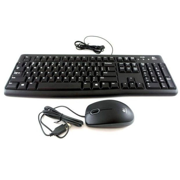 Logitech Combo Keyboard Mouse MK120 USB