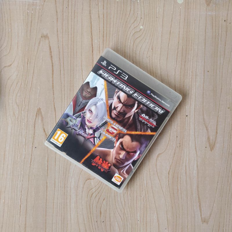 PS3 BD FIGHTING EDITION TEKKEN 6 TEKKEN TAG TOURNAMENT 2 SOUL CALIBUR V