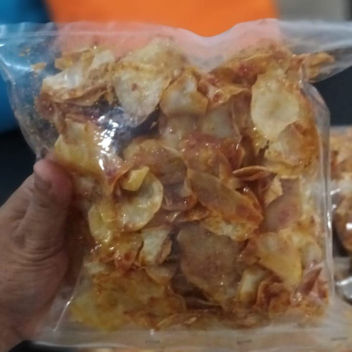 

Terlaris ✨ -Keripik Talas Pedas Rambak Dong Enak Gurih Pedas Mantap2.2.23