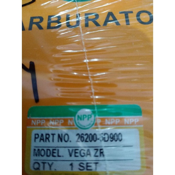 NPP karburator vegaZR,JUPITERZROBOT