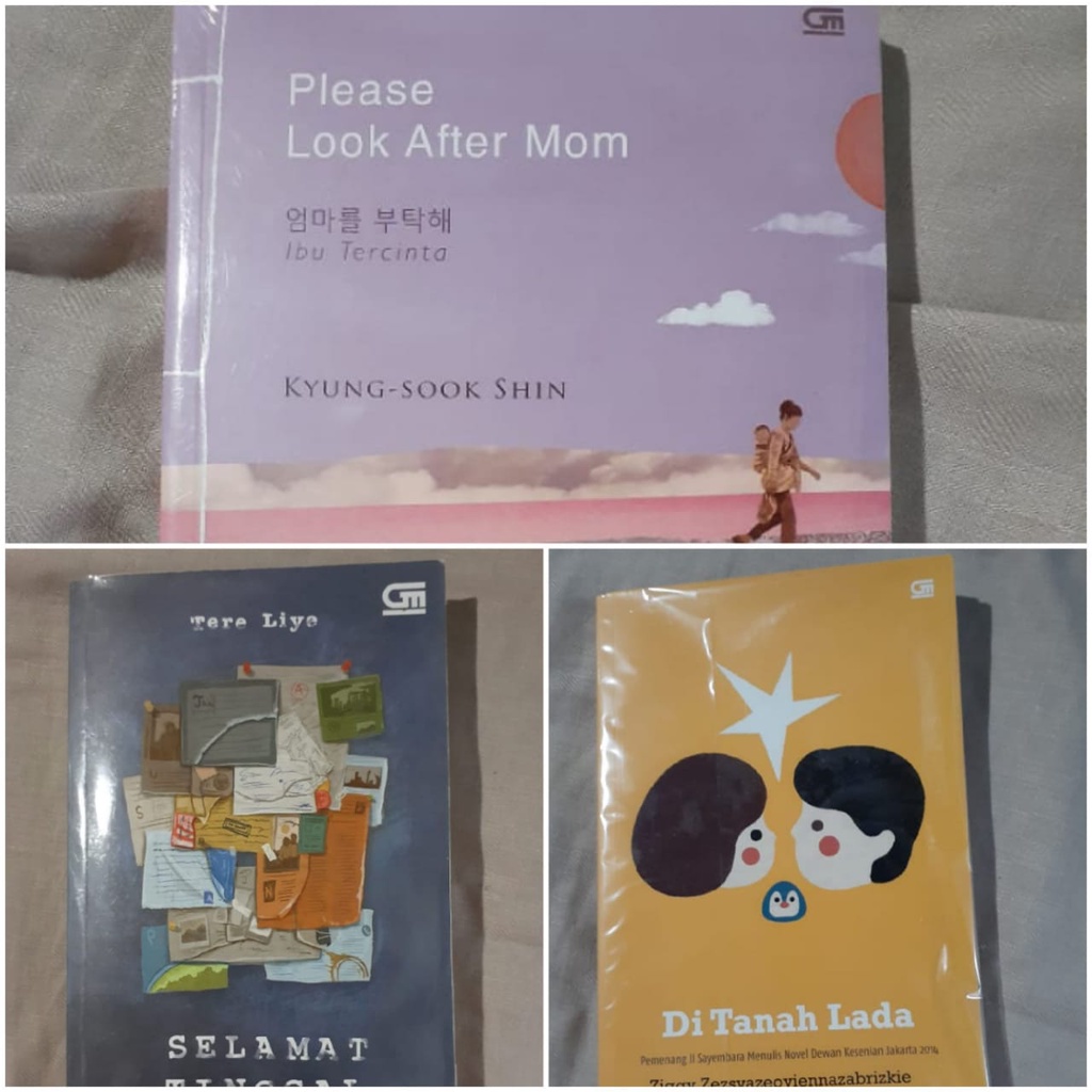 BUKU PRELOVED (Please Look After Mom, Di Tanah Lada, Selamat Tinggal)