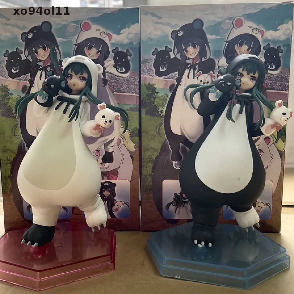 Xo 1Pc POP UP PARADE Yuna Anime Figure Kuma Bear Action Figure Kuma Bear Model Mainan OL