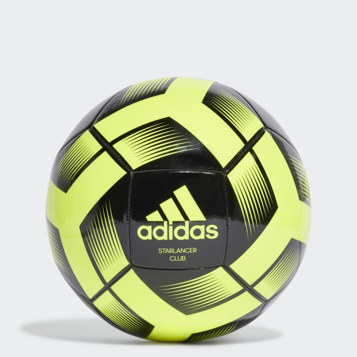 BOLA SEPAK ADIDAS STARLANCER CLB-HT2454 - Yellow Black 100% ORIGINAL