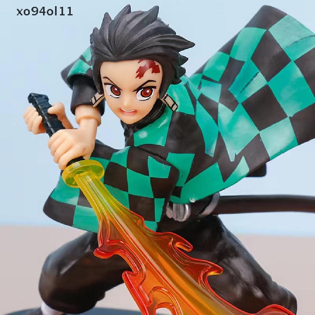 Xo 1Pc Patung Anime Demon Slayer Kimetsu no Yaiba PVC Action Figure Kamado Mainan OL