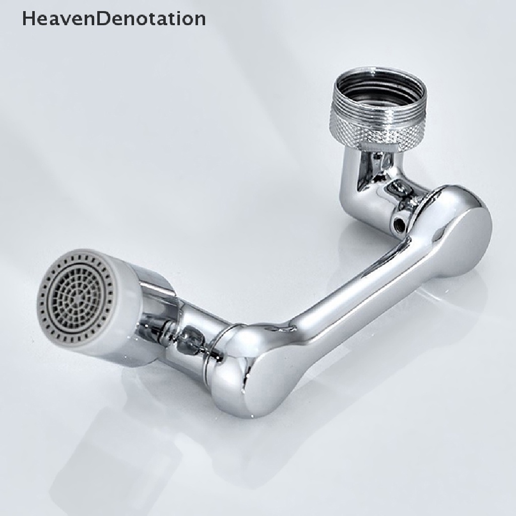 [Denotasi Surga] New Universal1080° Rotation Extender Faucet Aerator Saringan Cipratan Plastik Keran Wastafel Dapur Bubbler Nozzle Robotic Arm HDV