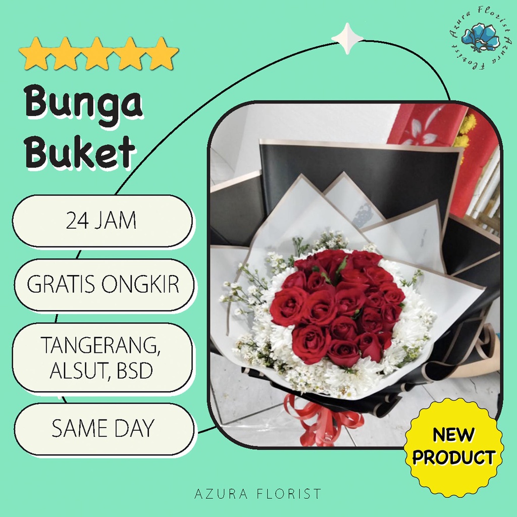 Buket Bunga Hand Bouquet Wisuda Congratulation Wedding Murah Hemat BSD Tangerang Alam Sutera Serpong