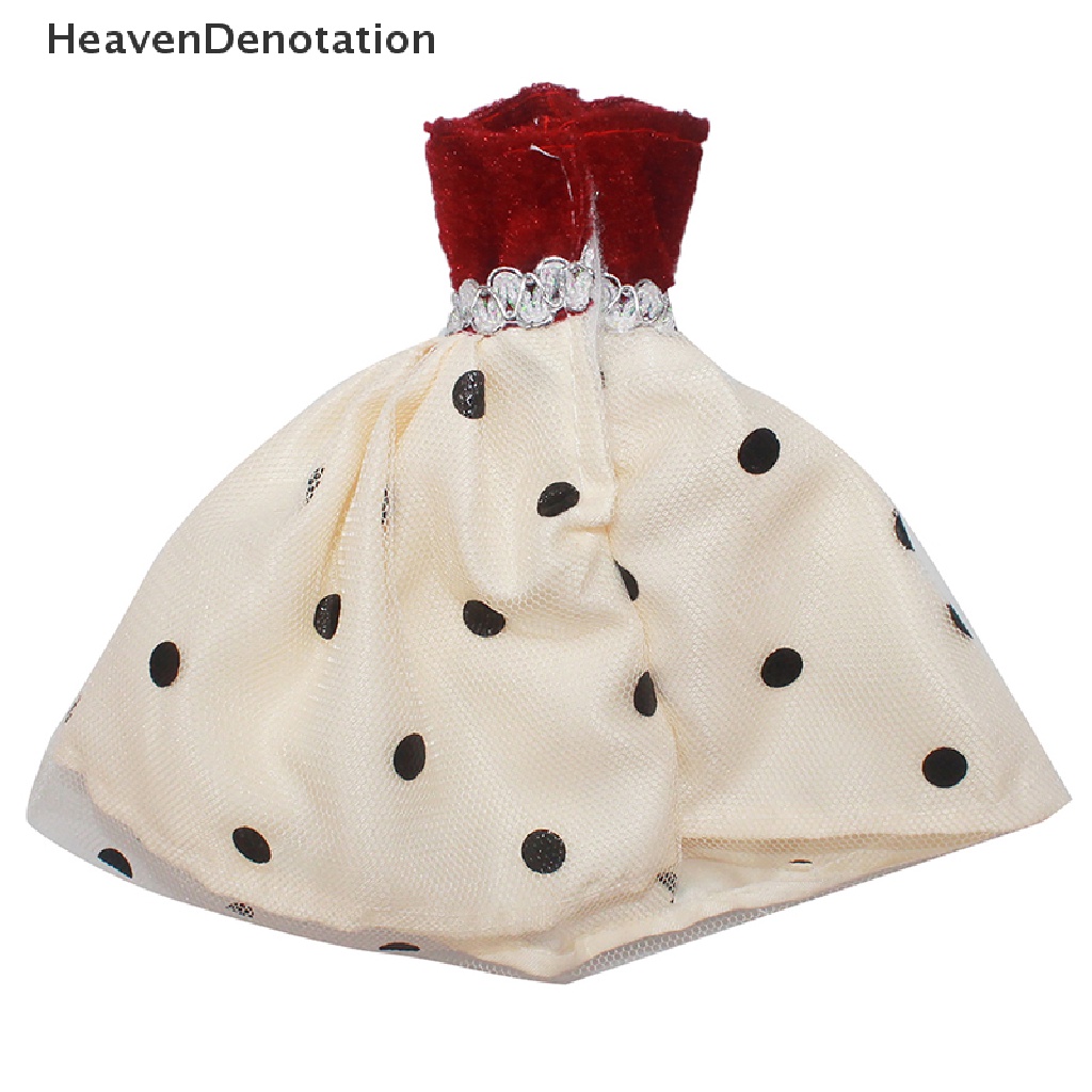 [HeavenDenotation] 1pc 30cm Dress Boneka Indah Bra Rok Boneka Dress Gaun HDV